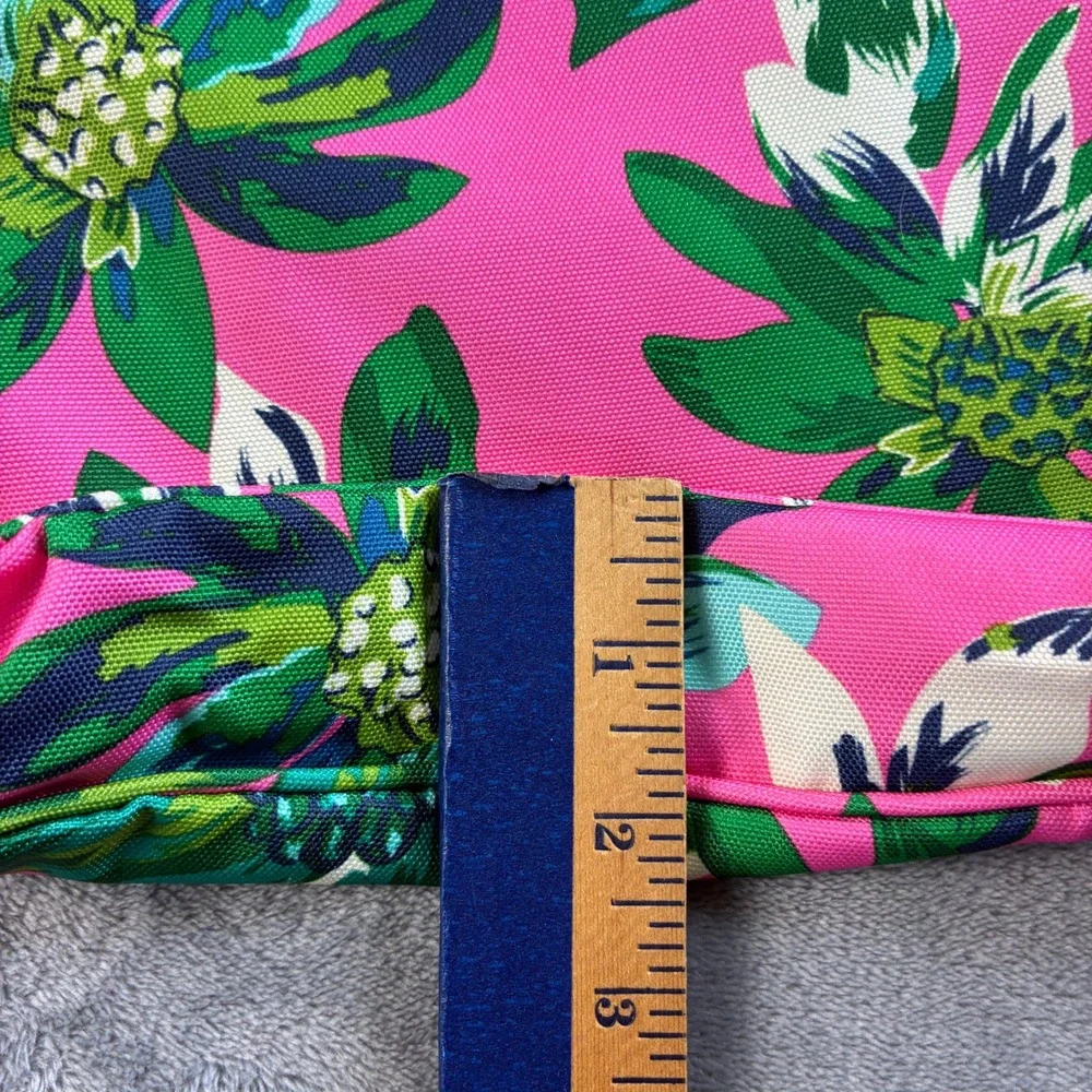 Vera Bradley Triple Zip Hipster Pink Floral Crossbody‎ Bag Tropical Paradise